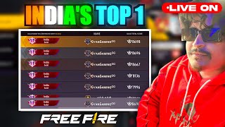 INDIA TOP 1 GUILD WAR LIVE  Gyan Gaming is Live Free Fire [upl. by Einehpets]