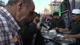 Shia Muslims commemorate Ashura in Iraq [upl. by Jeff]