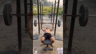 Chest workout gymworkout youtubeshorts desi chestworkout gymexercise trending shortsviral [upl. by Ahtnams]