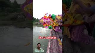 Ganapati visarjan 2024 ganpati ganesh visarjan ganapatibappamorya trending shorts​⁠ india yt [upl. by Atineg]