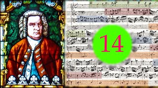 Bach  Art of Fugue  Contrapunctus 14 Completed [upl. by Akemehs545]