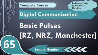 Basic Pulses NRZ RZ amp Manchester  Line Coding  Digital Communication  Engineering Funda [upl. by Hayarahs746]