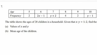 WAEC WASSCE 2024 Core Mathematics Paper 2 Question 7 Nigeria [upl. by Maxa]