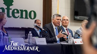 Congressmen Moolenaar amp LaHood Host Gotion Roundtable in Manteno IL [upl. by Ahsiekit]