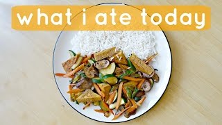 What I Ate Today in 2 Minutes  Vegan [upl. by Rexanne]