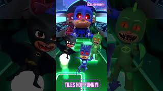 PJ Masks  Owlette 🆚 CatBoy 🆚 Gekko X Dance Song Tiles Hop EDM Rush shorts [upl. by Anthiathia75]