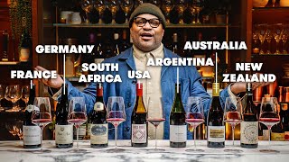 Sommelier Compares The Same Wine From 7 Different Countries  World Of Wine  Bon Appétit [upl. by Atsira]