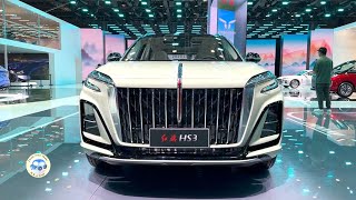 2023 FAW HONGQI HS3 FirstLook Walkaround—2023 Shanghai Motor Show [upl. by Htrag513]