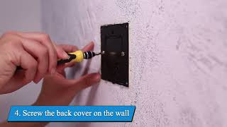 How to Wire and Install SONOFF NSPanel Smart Scene Wall Switch [upl. by Odrick]