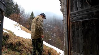 DA FIENILE A BAITA  TAGLIO UN ALBERO CADUTO PER LA NEVE [upl. by Engle]