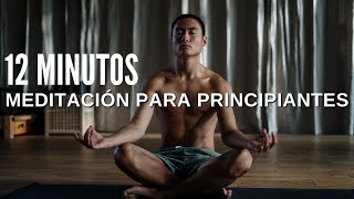 MEDITACIÓN PARA PRINCIPIANTES  12 MINUTOS  ❤ EASY ZEN [upl. by Pattin]