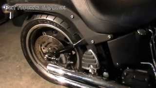 How To Remove amp Install Rear Wheel  Harley Davidson Softail [upl. by Lib]