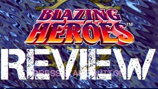 Blazing Heroes Review  Sega Saturn [upl. by Hawthorn269]