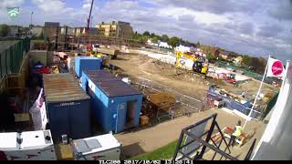 Greenford High School iBlock August 2017  January 2018 timelapse [upl. by Ennasor]