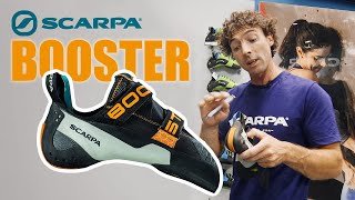 NEW SCARPA Booster climbing shoes for 2020 [upl. by Arobed61]