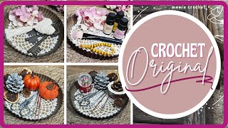 🥳VOUS RÉVIEZ DE CROCHET ORIGINAL VOILA QUI VA VOUS COMBLER  😍 TUTO ÉCOLO MamieCrochet [upl. by Aesoh]