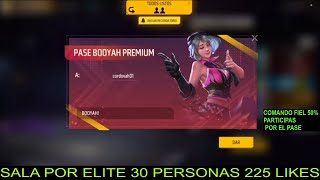 SALAS POR PASE ELITE FREE FIRE EN VIVO REGION EEUU [upl. by Atenahs]