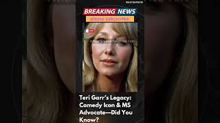 Teri Garr’s Legacy Comedy Icon amp MS Advocate—Did You Knowwhatsupnowk7l TeriGarr comedylegend [upl. by Gordan]