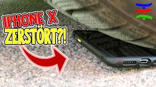 IPHONE X ZERSTÖRT 😱 Mit dem Auto übers IPHONE 😁 TipTapTube Family 👨‍👩‍👦‍👦 [upl. by Secnirp]