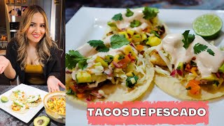 TACOS DE PESCADO SALUDABLES [upl. by Zinck]