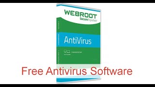 Webroot Antivirus 2022  Free Licence Key  Protection Test  Antivirus Security Download Free [upl. by Clynes]