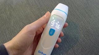 Dr Trust Homedoc Ear and Forehead Digital Thermometer 602  How to use [upl. by Aniluj]