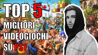 TOP 5 Migliori videogiochi su PS1 [upl. by Jory]