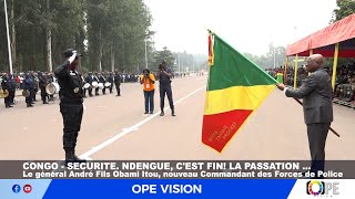 CONGO Brazzaville  SECURITE Ndengue cest fini La passation [upl. by Abbey]