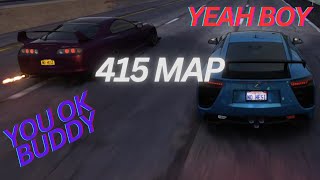 No Hesi Assetto Corsa 415 Map Lexus LFA vs Supra MK4 [upl. by Elmajian537]