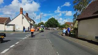 Tour Of Britain cycle race Tunstall 8924 [upl. by Ardnuhs]