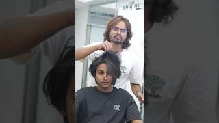 shanuzzsaloon hairstyle haircut reels reels shanuzzunisexsalon shorts virlashort status [upl. by Ciredec]