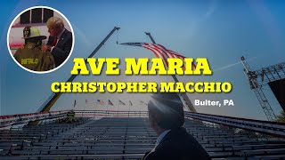 Christopher Macchios quotAve Mariaquot for President Trump in 4K  Tribute to Corey Comperatore [upl. by Tehc811]