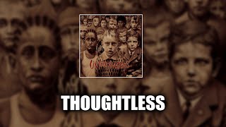 Korn  Thoughtless LYRICS VIDEO [upl. by Nelaf]