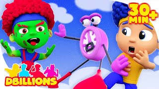 Dreams of Chicky ChaCha LyaLya BoomBoom  Mega Compilation  D Billions Kids Songs [upl. by Kulsrud]