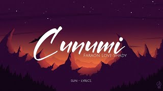 Cunumi  Faraón Love Shady Remix  Letra [upl. by Algernon876]