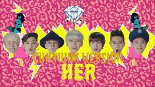 Block B  HER Chipmunk Version [upl. by Oicapot]