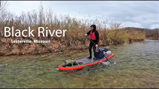 Black River  Missouri 2022  Paddleboarding [upl. by Leacim951]