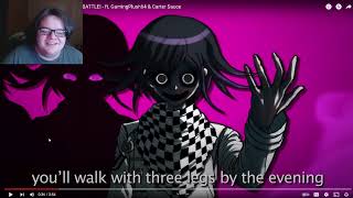 FreshyKanal Kokichi Ouma Vs The Riddler RAP BATTLE REACTION [upl. by Kenric650]