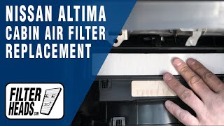 How to Replace Cabin Air Filter 2008 Nissan Rogue [upl. by Elfie]