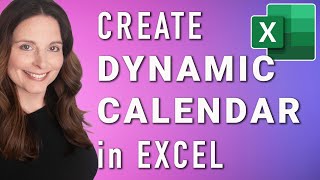 Create A Calendar In Excel  Dynamic Annual Payroll Calendar 2023 [upl. by Erida]