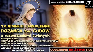 RÓŻANIEC CUDÓW z KRÓLOWĄ POKOJU [upl. by Pittel633]