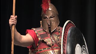 Ancient Greek Hoplite presentation quotFighting in the Shadequot 1192019 [upl. by Nannie]