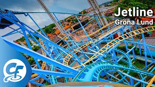 Jetline front seat onride 5K POV 60fps Gröna Lund Grona Lund [upl. by Schapira]