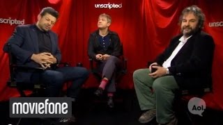 The Hobbit  Unscripted  Andy Serkis Martin Freeman Peter Jackson [upl. by Abby]