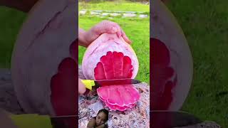 fruit carvingfruit satisfying fruitcarving fruitcutting fruitcarvingorange shortvideo [upl. by Noskcaj]