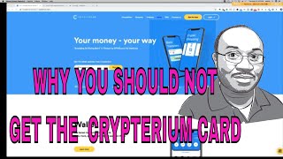 Why you SHOULD NOT Get The Crypterium Card [upl. by Cochard]