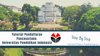 Tutorial Pendaftaran Pascasarjana Universitas Pendidikan Indonesia universitaspendidikanindonesia [upl. by Joed]