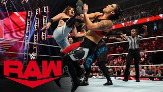 Jax Baszler Rodriguez and Ripley engage in an outofcontrol melee Raw highlights Oct 2 2023 [upl. by Norvall]