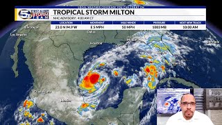 Milton Expected to Become a Major Hurricane on Approach to Floridas West Coast [upl. by Aisatan772]