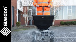 Glasdon UK  Operation  Icemaster 50™ Salt Spreader [upl. by Zilvia17]